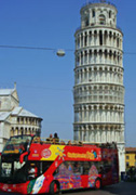 Hop on hop off tour in Pisa