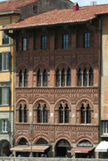 Palazzo Agostini oder Palazzo dell'Ussero in Pisa