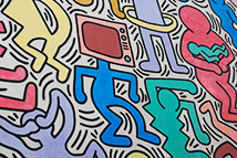 Tuttomondo en Pisa Keith Haring